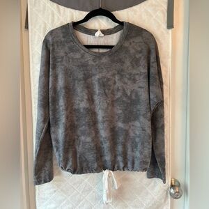 Like New By Together tie waist sweatshirt